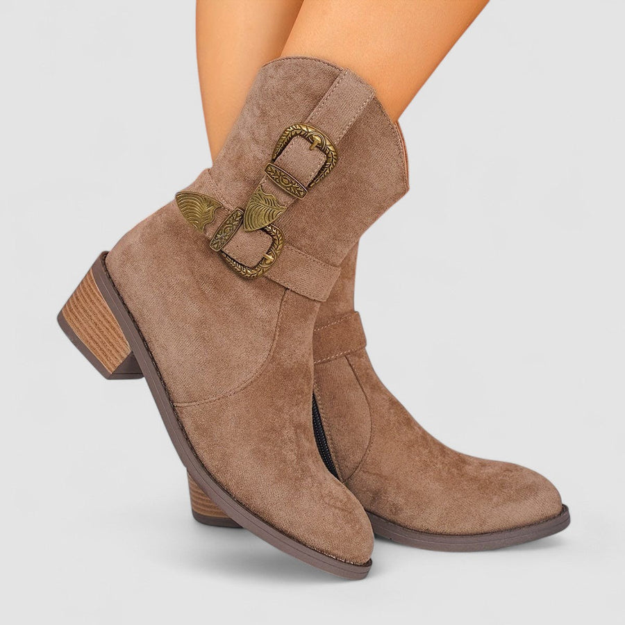 Sacha Havre | Bottes Western Orthopédiques Rosa