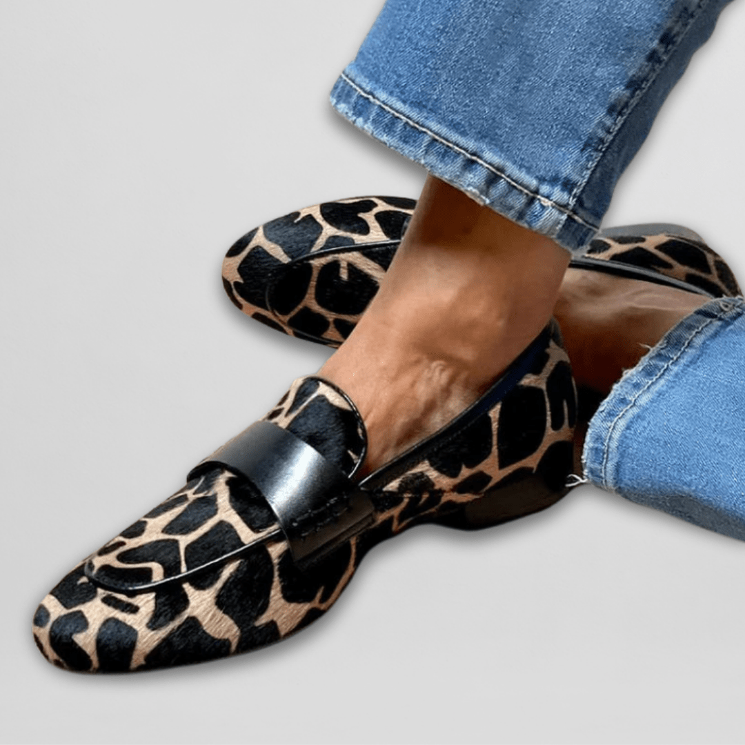 Sacha Havre | Mocassins Léopard Confort Brigitte