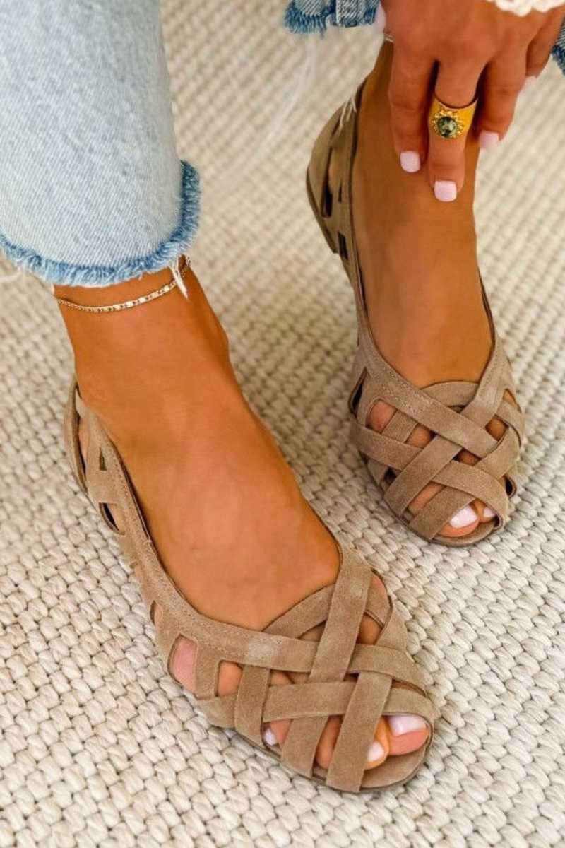 Sacha Havre | Sandales Tressées Fermées Chloé