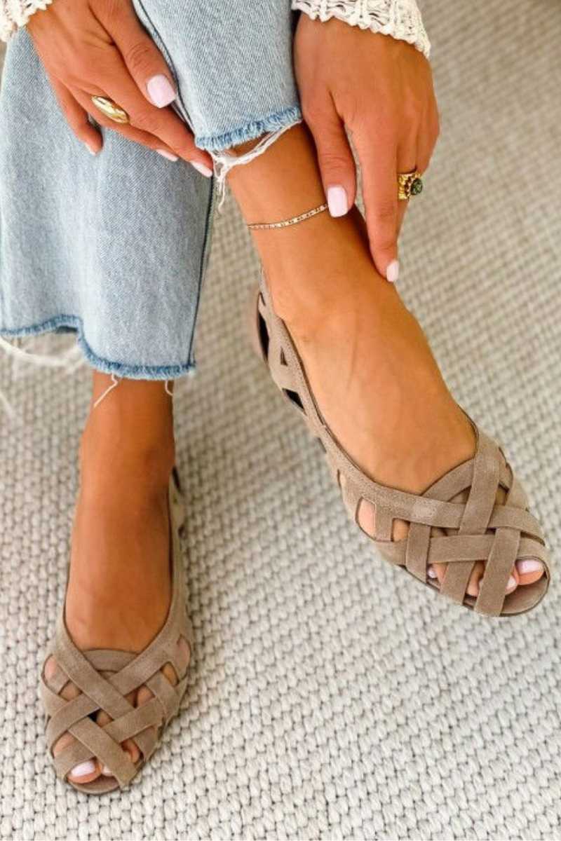 Sacha Havre | Sandales Tressées Fermées Chloé