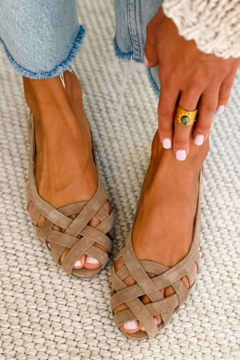 Sacha Havre | Sandales Tressées Fermées Chloé