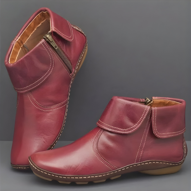 Bottines Confort Zippées Charlotte