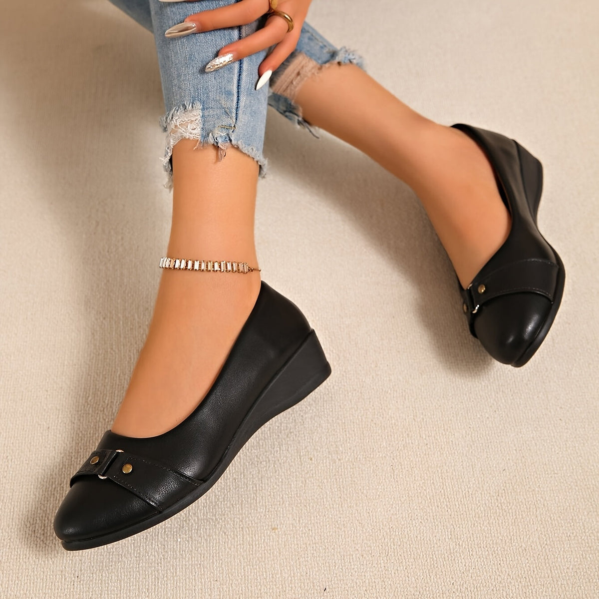 Ballerines Compensées Confort Aveline