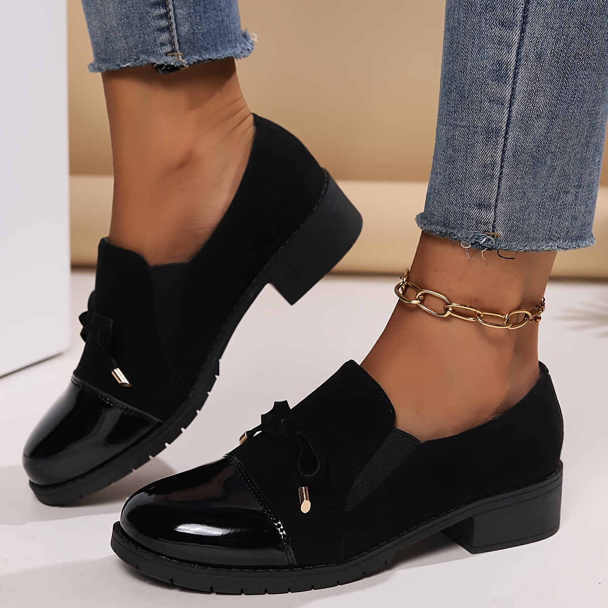Mocassins Confort Bout Verni Camille