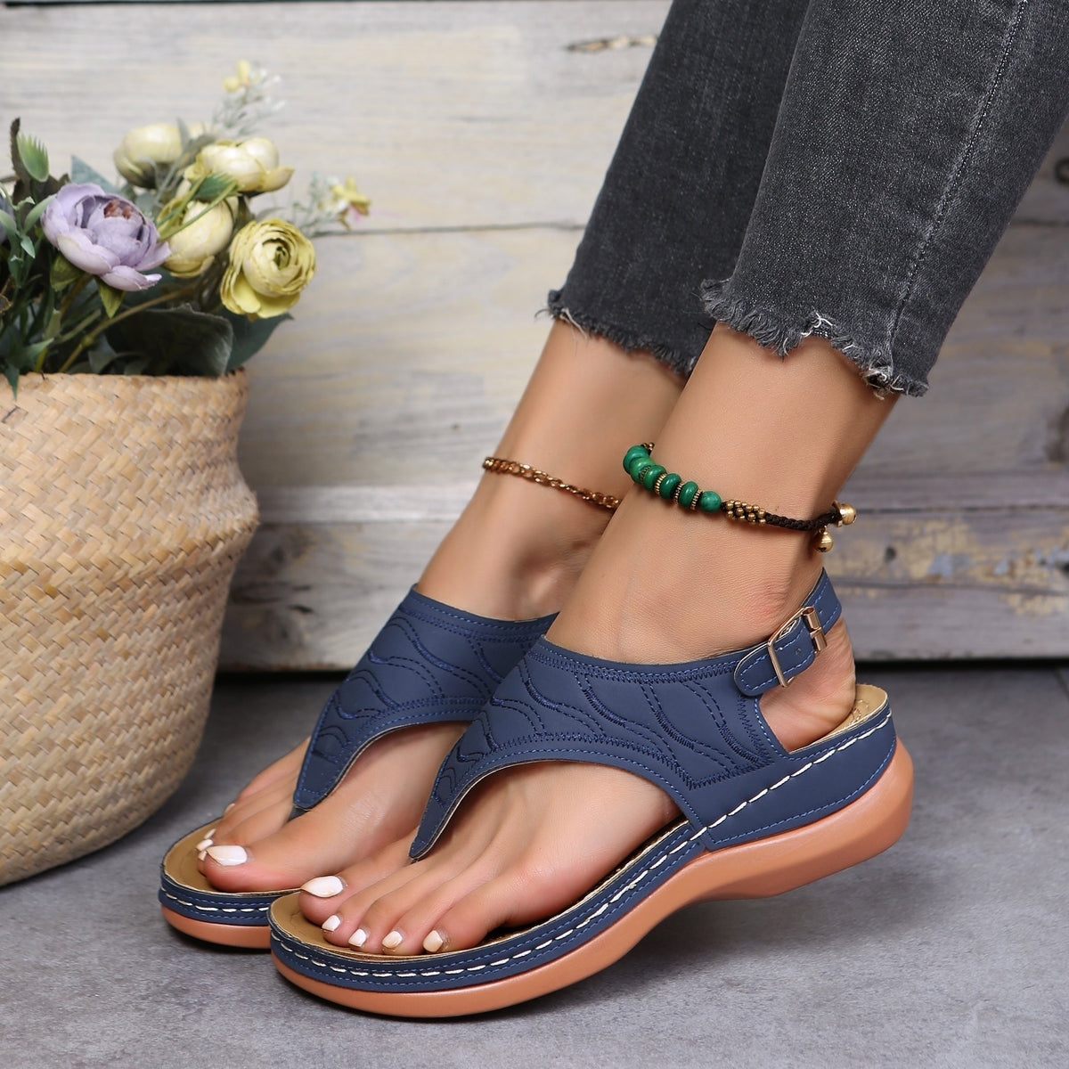 Sacha Havre | Sandales Confort Ergonomique Clara