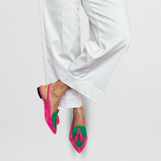 Sacha Havre | Ballerines à Franges Colorées Amélie