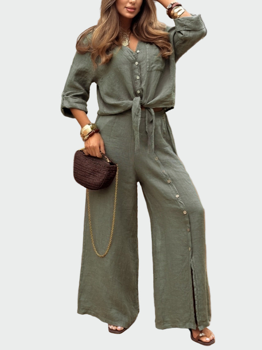 Éloria — Ensemble Coordonné au Charme Moderne