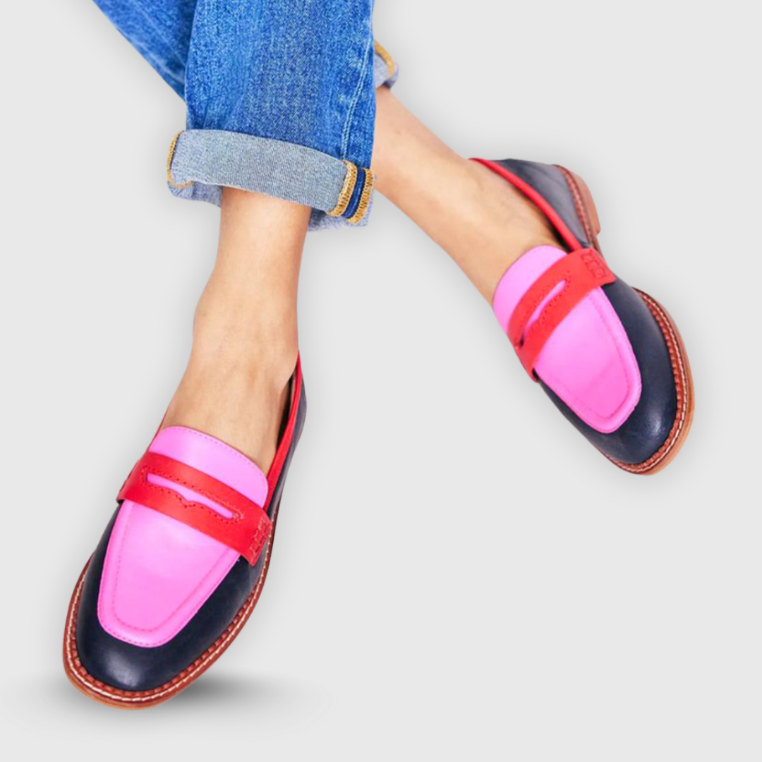Sacha Havre | Mocassins Bicolores Modernes Nicole