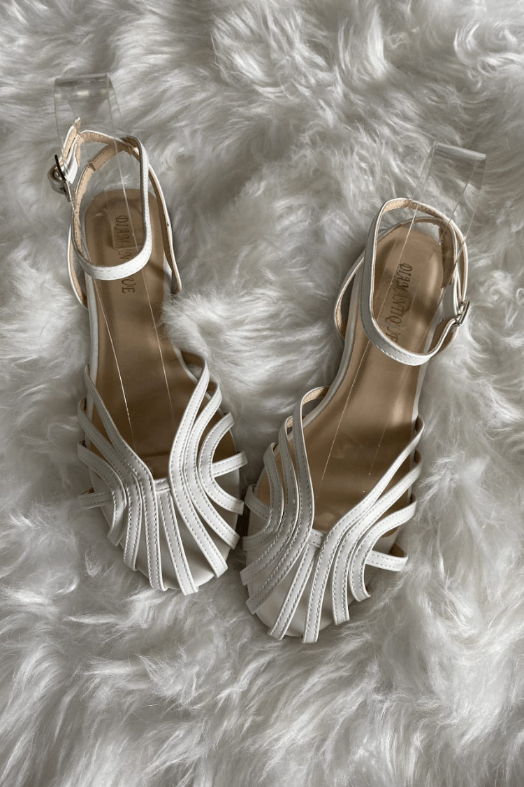 Sacha Havre | Sandales Bijoux Plates Charlotte