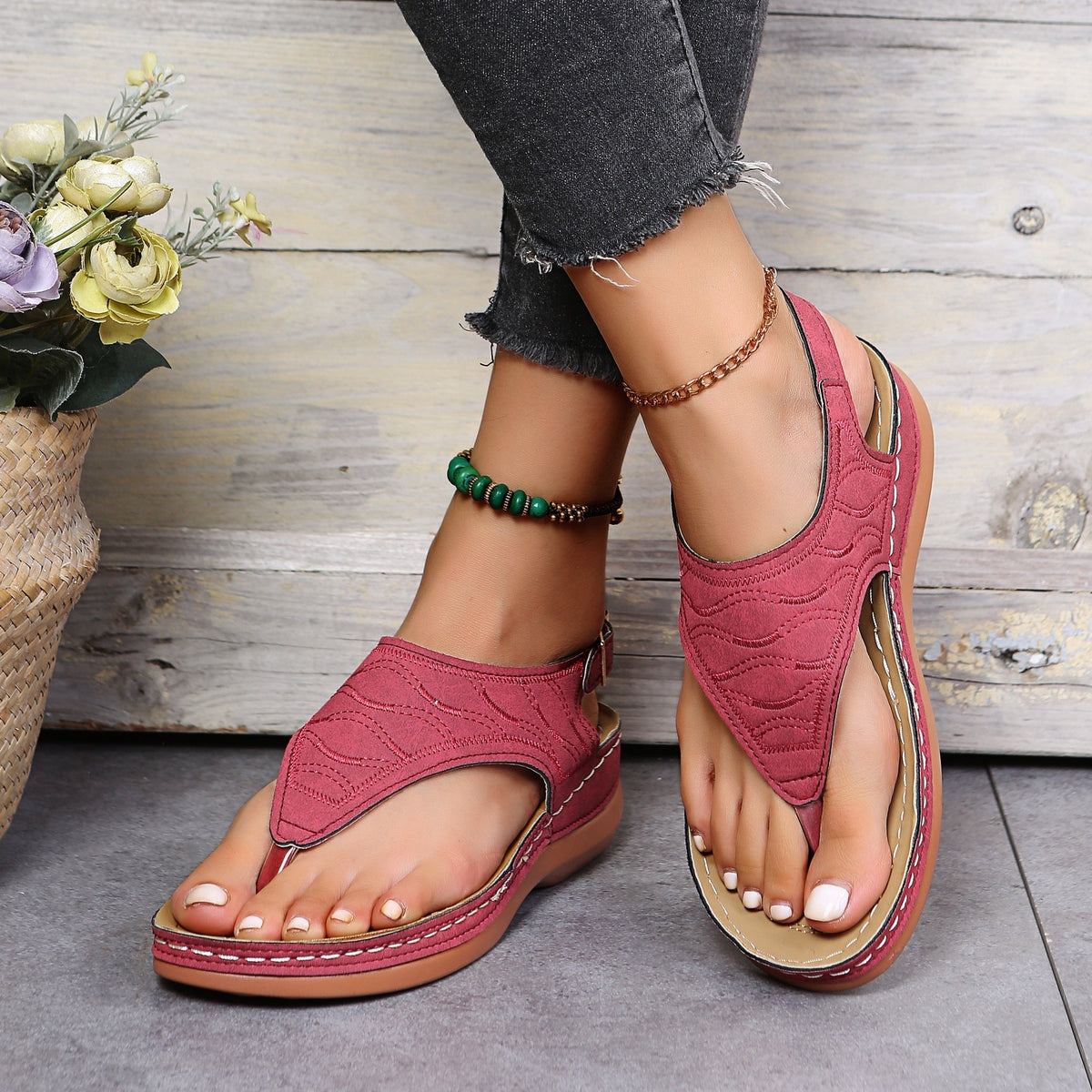 Sacha Havre | Sandales Confort Ergonomique Clara