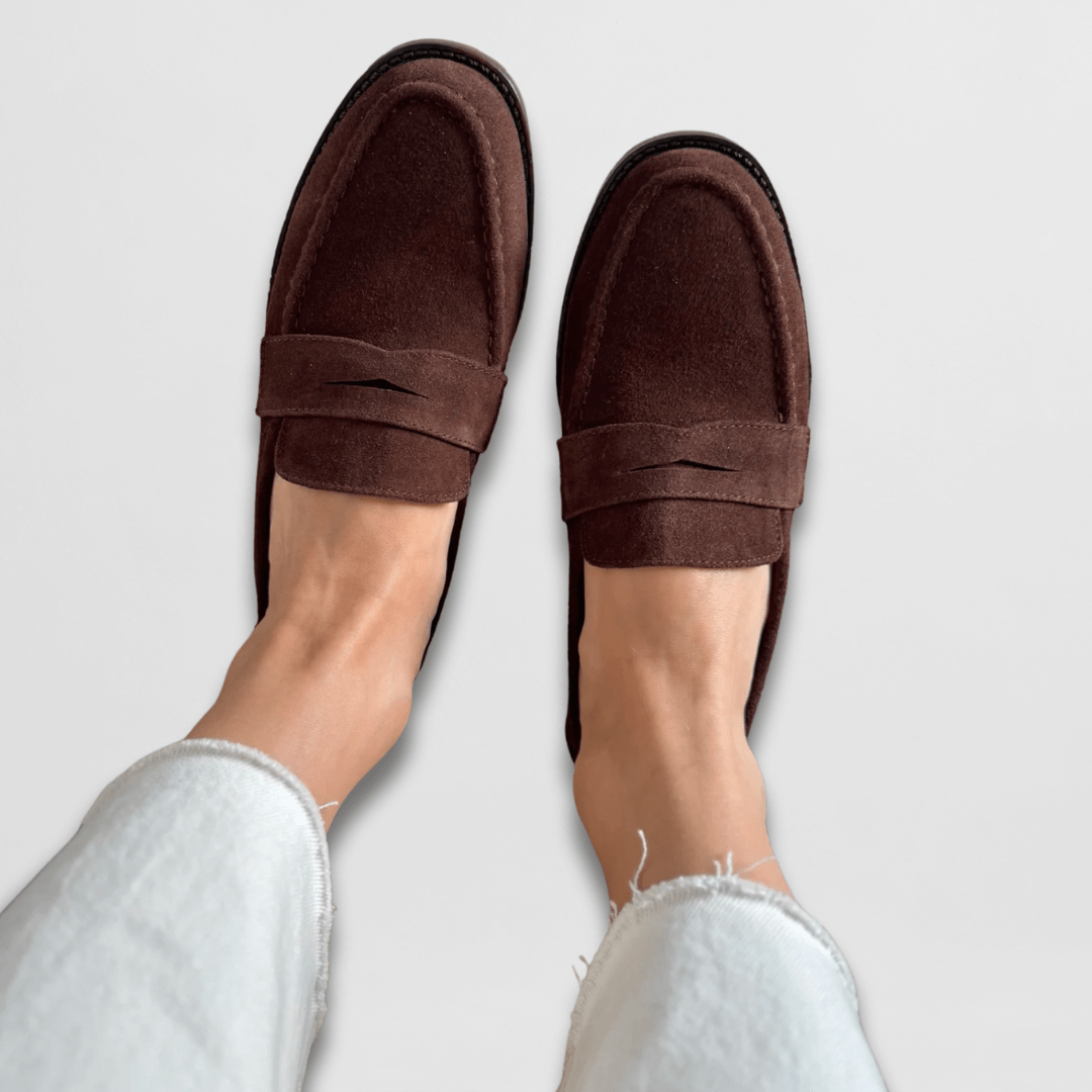 Sacha Havre | Mocassins Daim Rétro Élise
