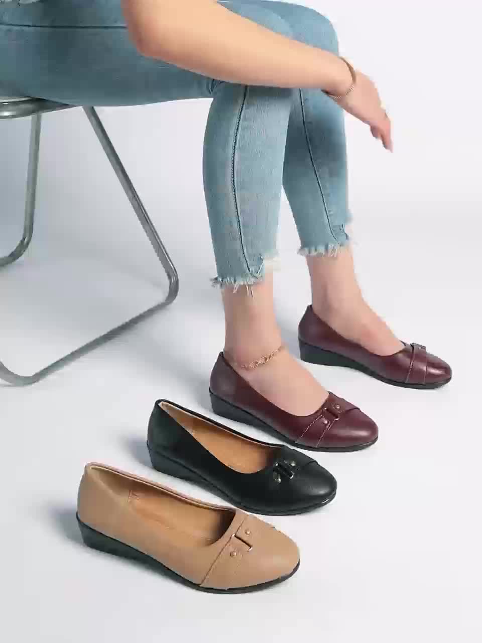 Ballerines Compensées Confort Aveline