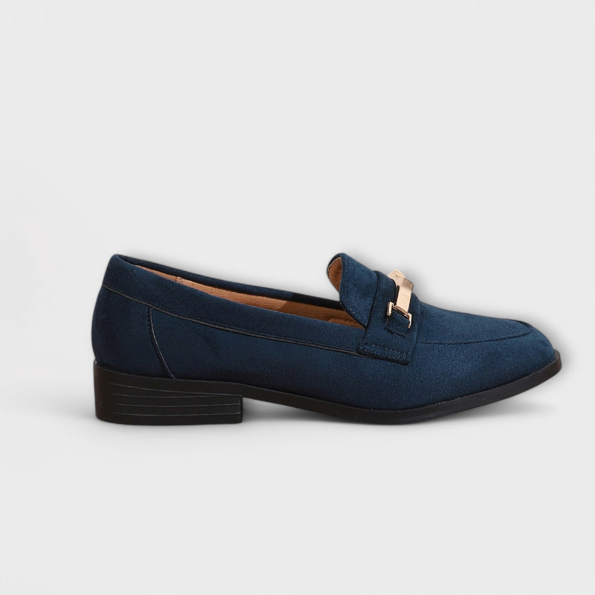 Sacha Havre | Mocassins Daim Chaîne Dorée Nathalie