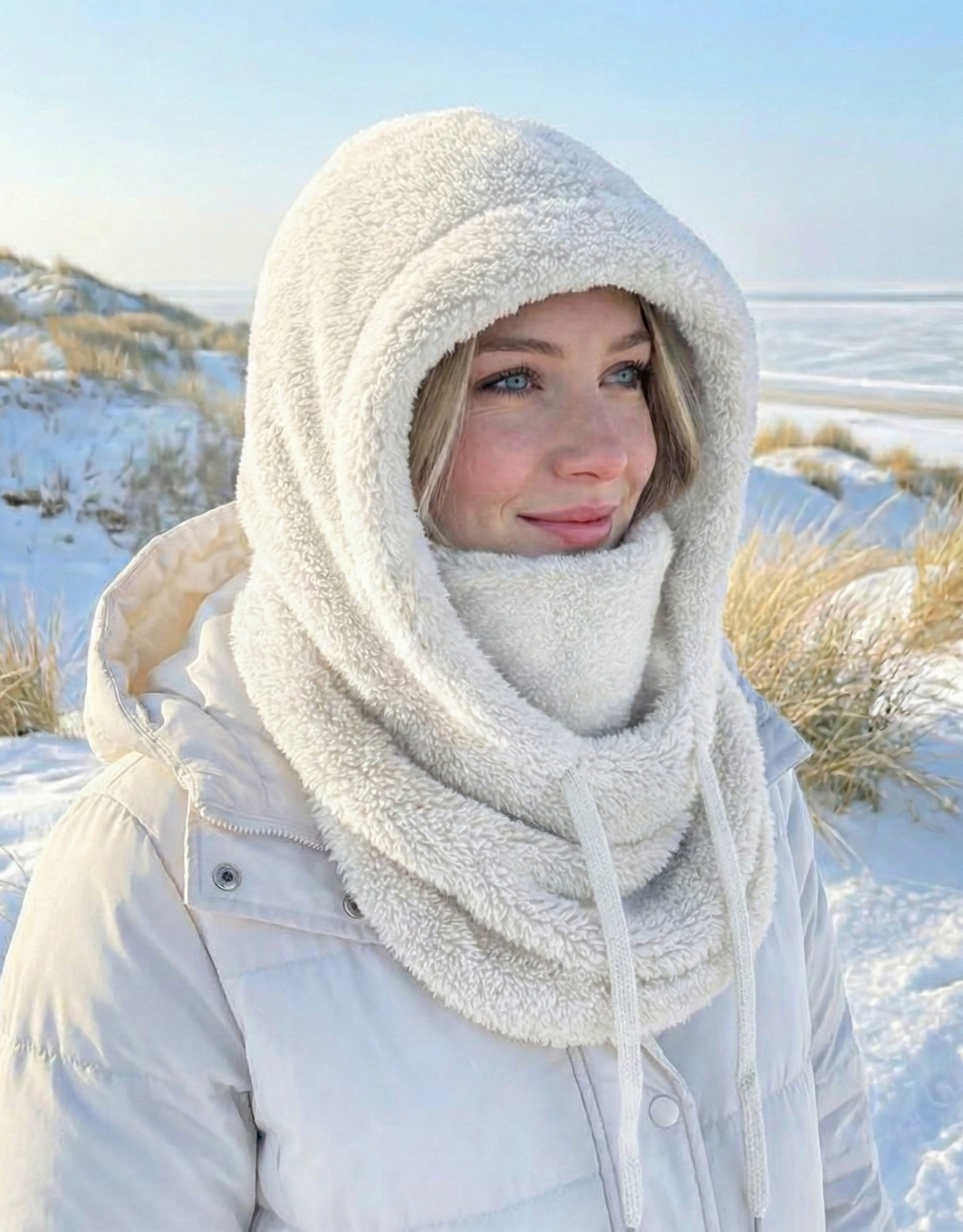 Calista — Capuche Cocoon d’Hiver Élégante et Protectrice