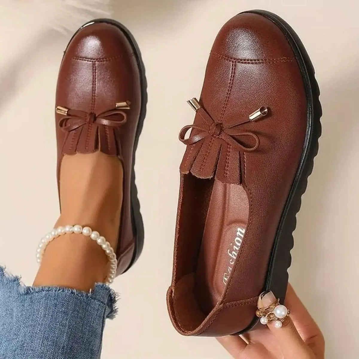 Mocassins Confort à Soutien Intégral pour Femme Margaux