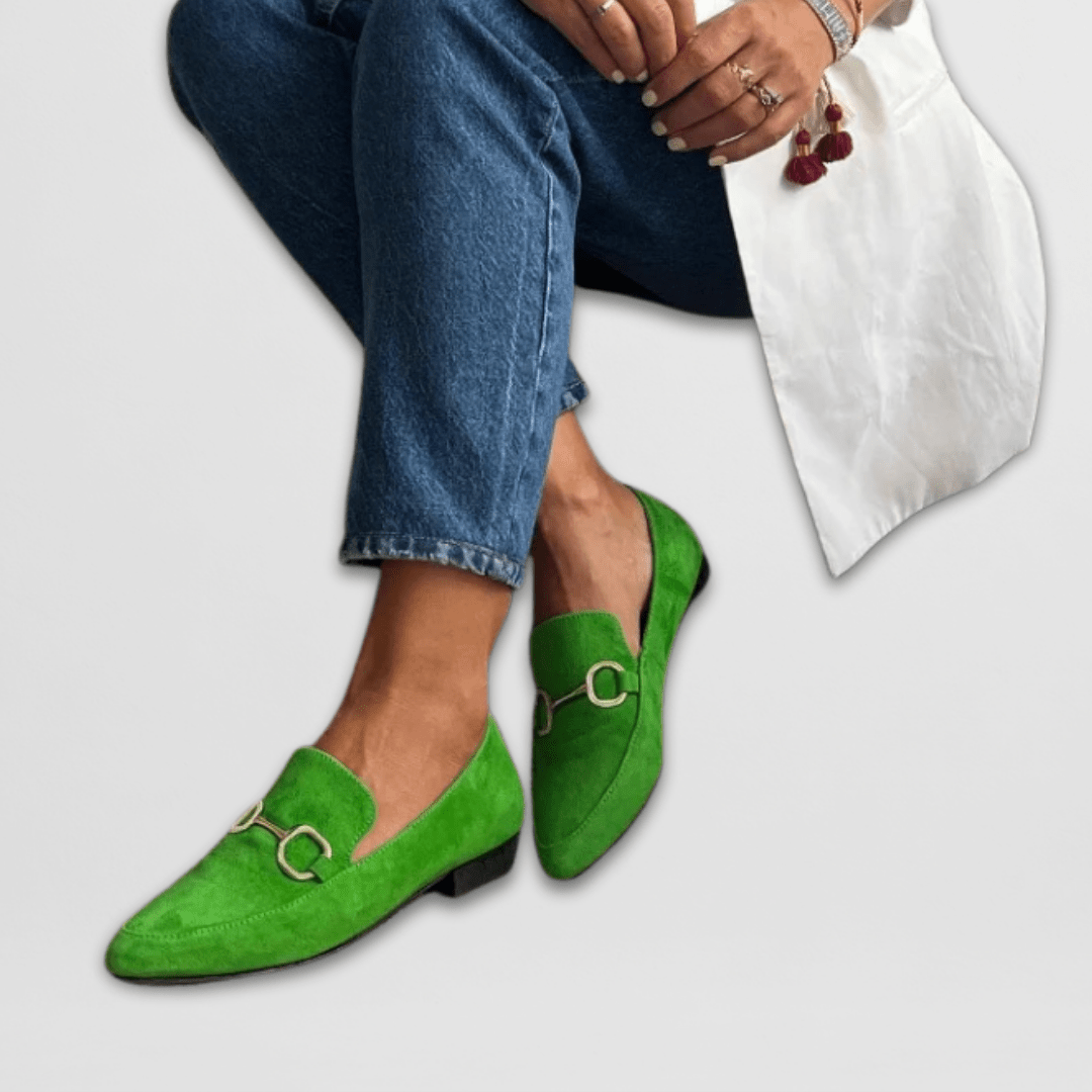 Sacha Havre | Mocassins Daim Colorés Juliette