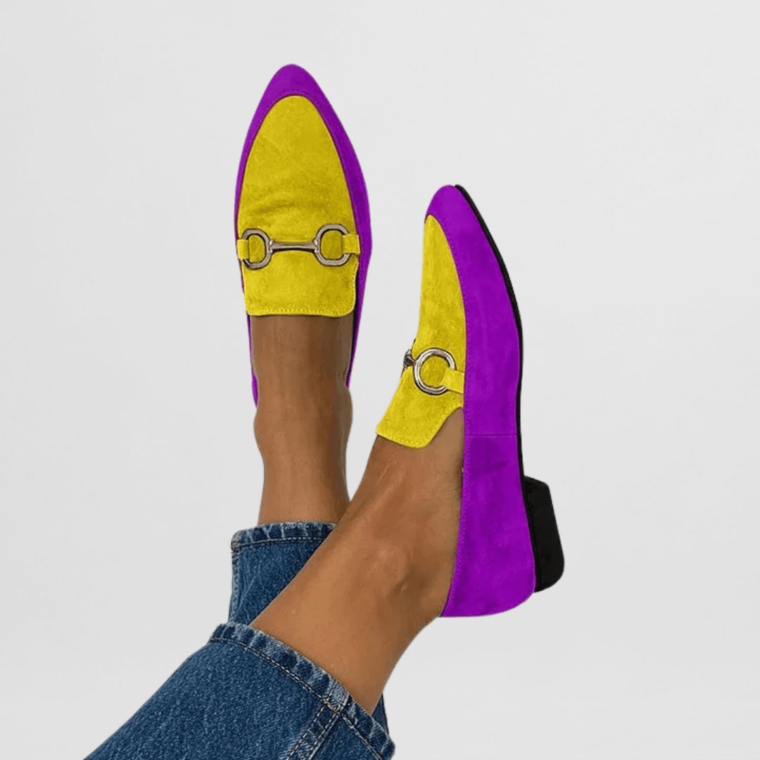 Sacha Havre | Mocassins Daim Colorés Juliette