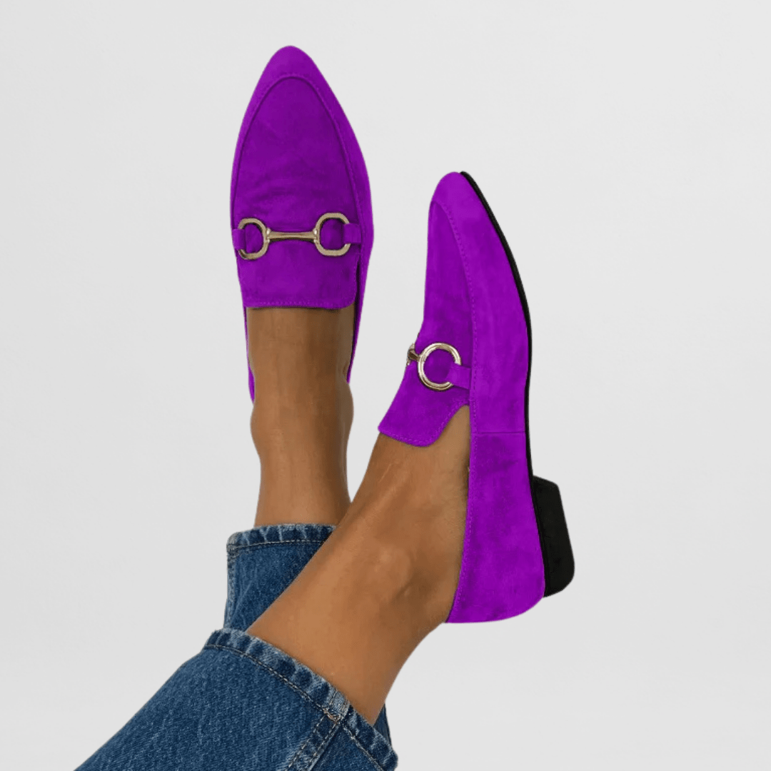 Sacha Havre | Mocassins Daim Colorés Juliette
