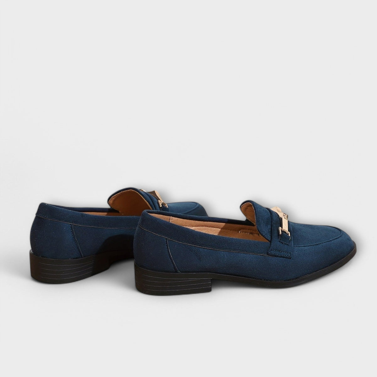 Sacha Havre | Mocassins Daim Chaîne Dorée Nathalie