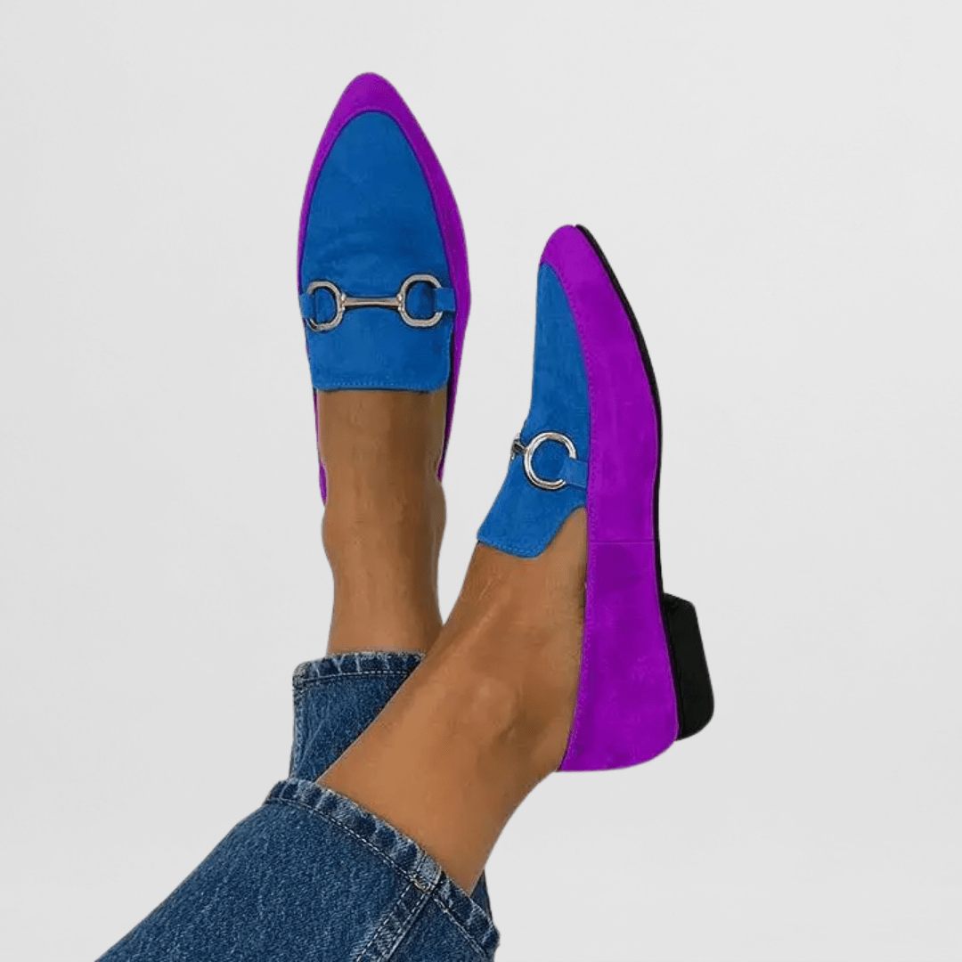 Sacha Havre | Mocassins Daim Colorés Juliette