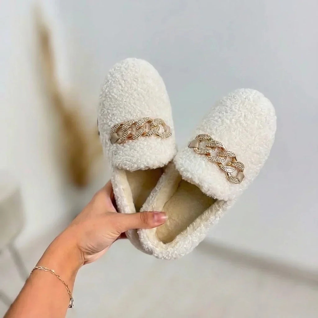 Clarice — Chaussons Confortables à Sensation Enveloppante
