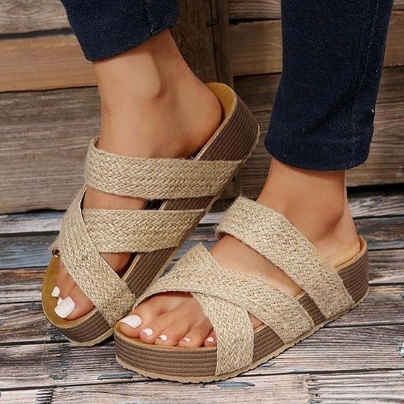 Sacha Havre | Sandales Élégance Tressée