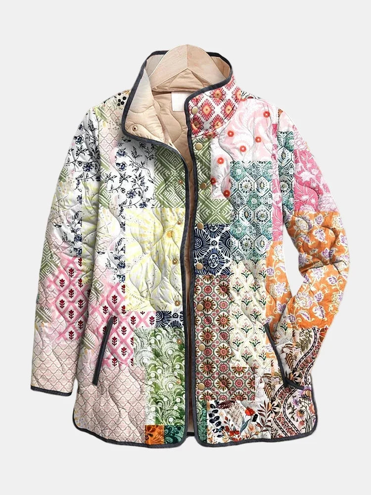 Veste Matelassée Patchwork pour Femme Florence