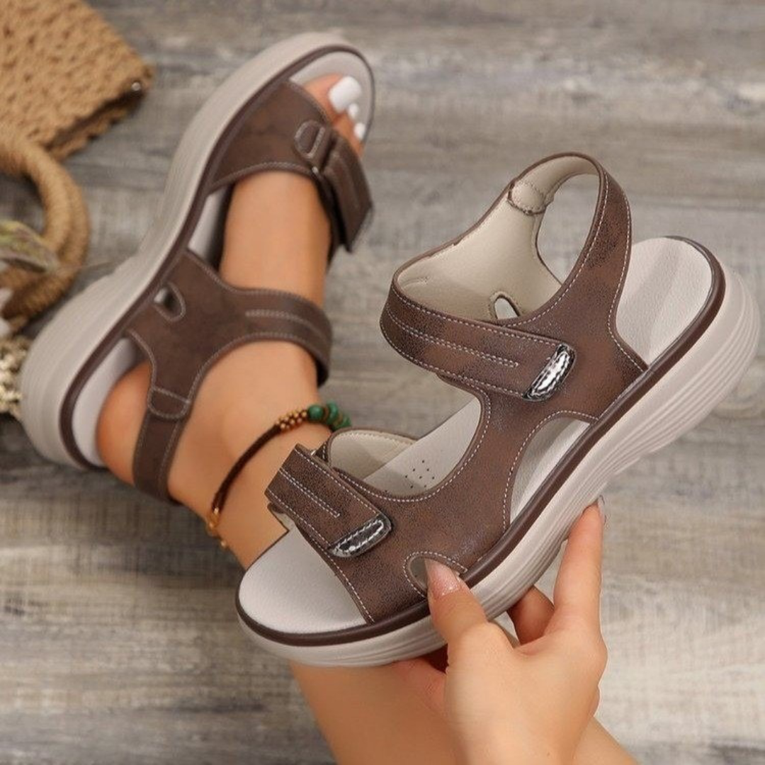 Sacha Havre | Sandales Confort Ajustables Sophie