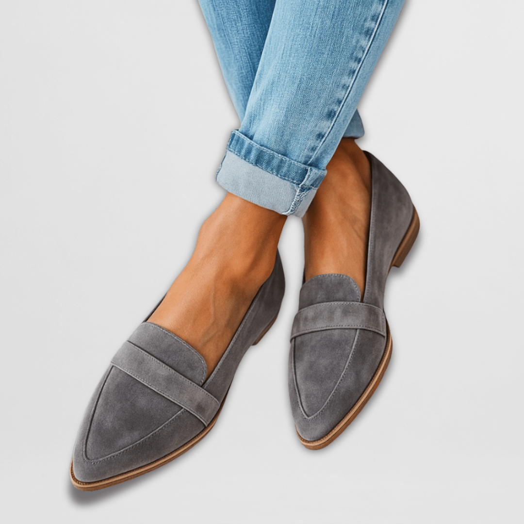Sacha Havre | Mocassins Daim Confort Léa