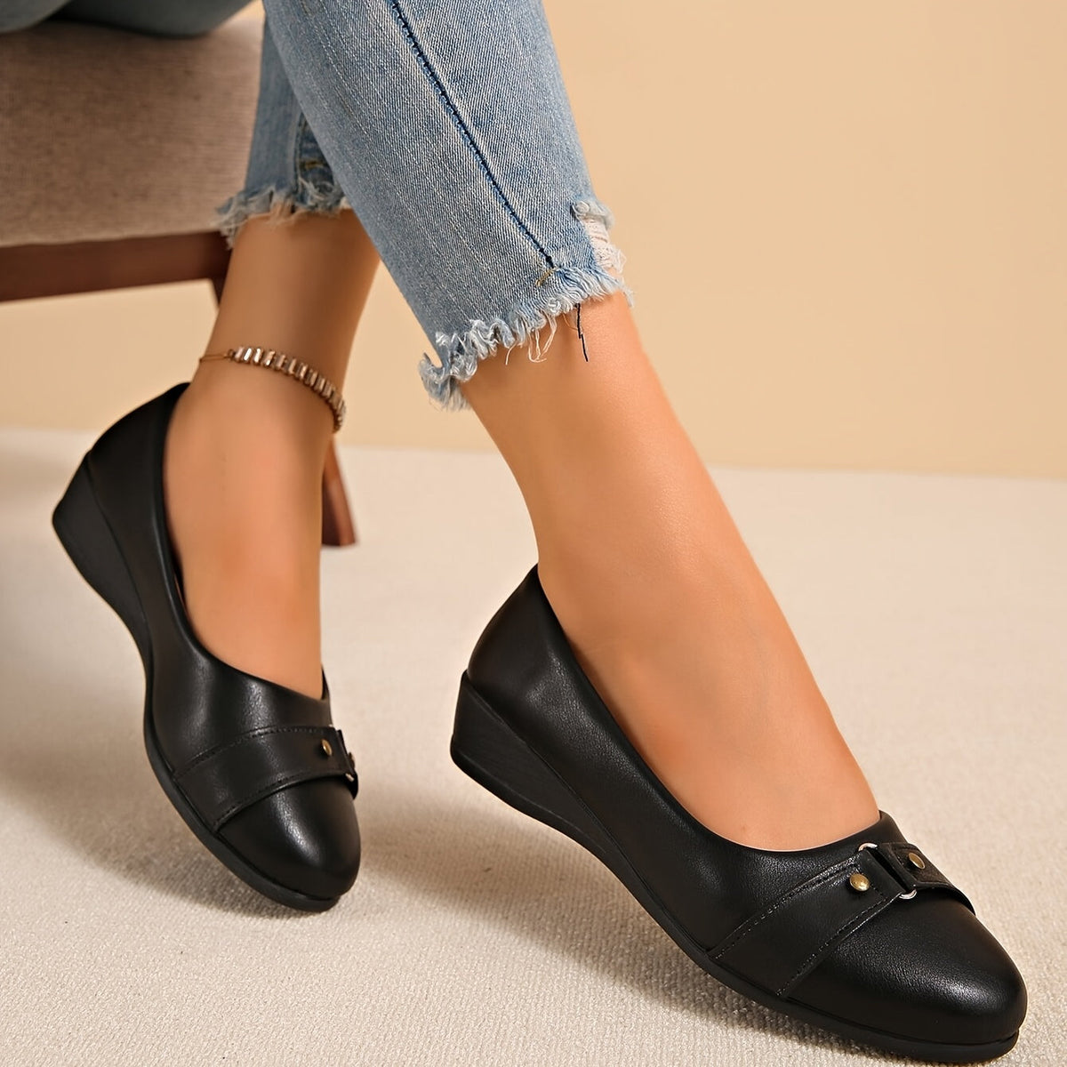 Ballerines Compensées Confort Aveline