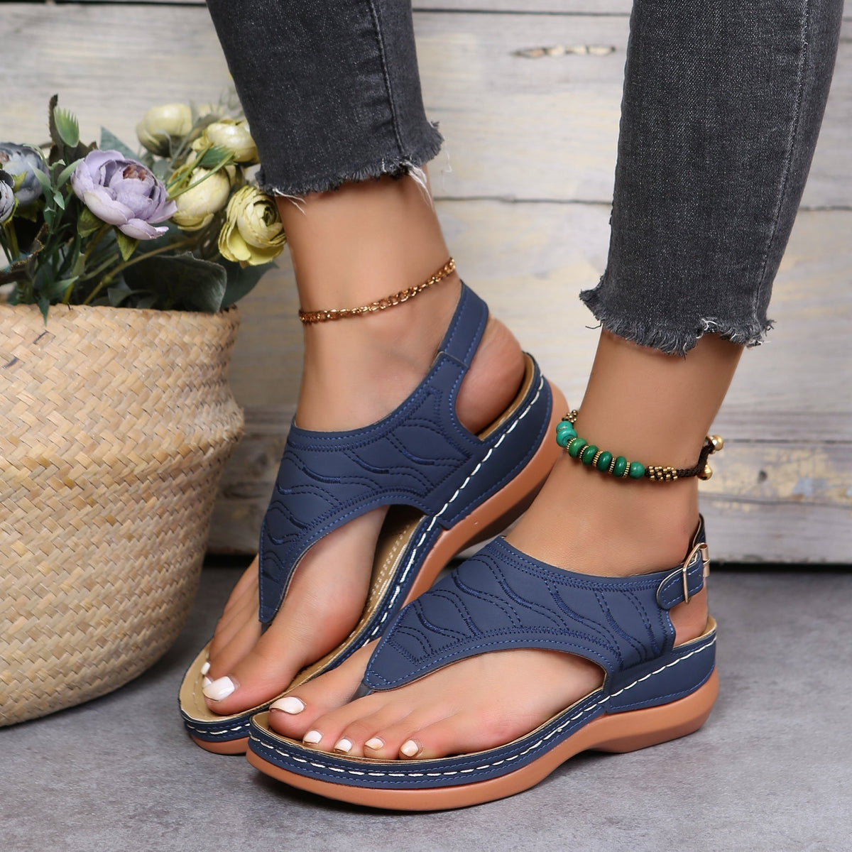 Sacha Havre | Sandales Confort Ergonomique Clara