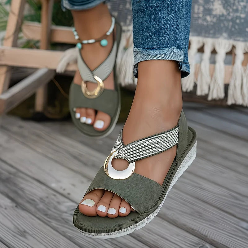 Sacha Havre | Sandales Confort Élégantes Mila