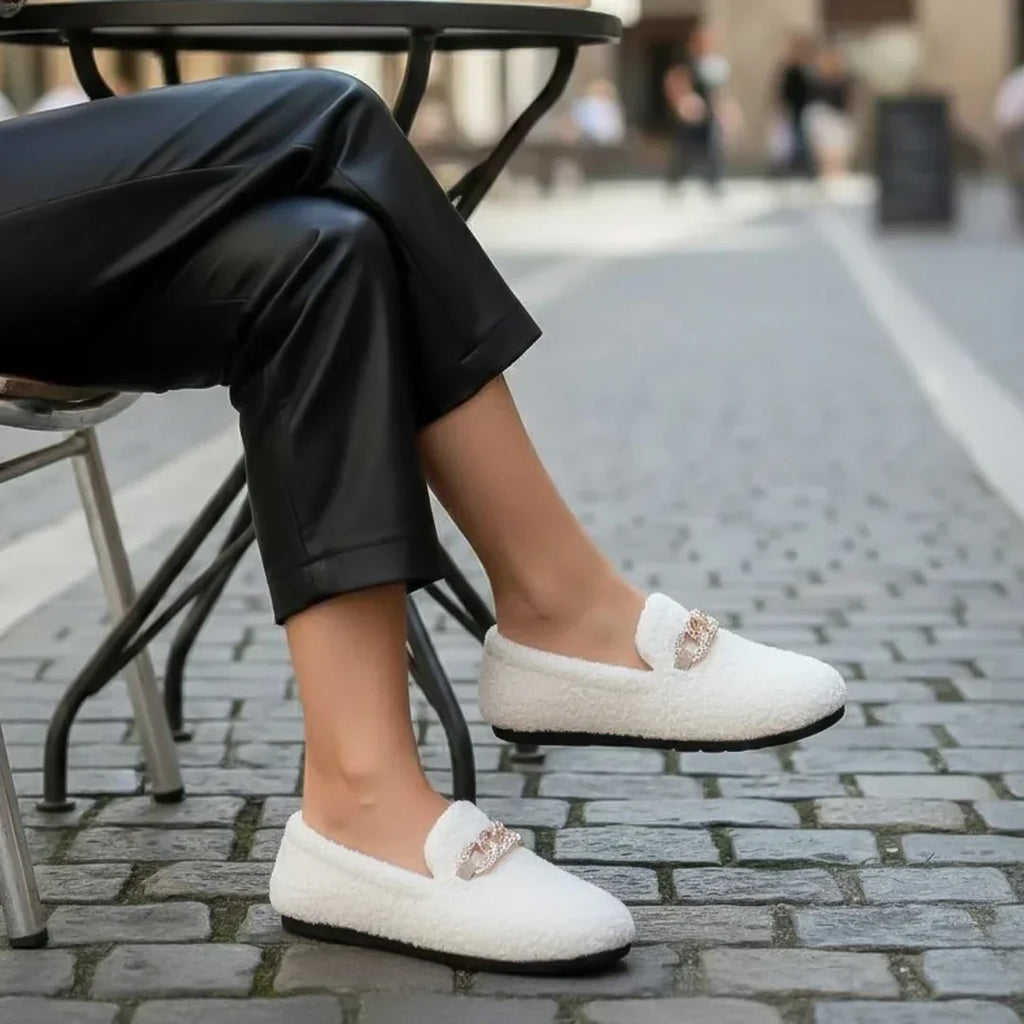 Clarice — Chaussons Confortables à Sensation Enveloppante