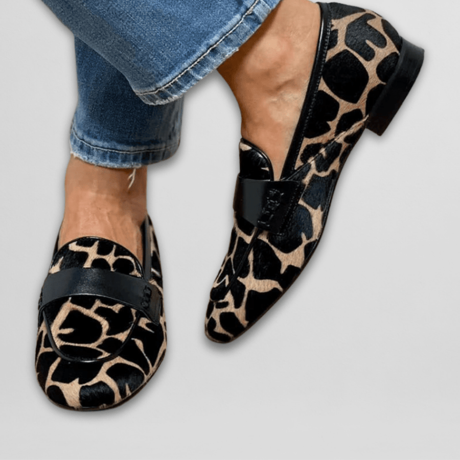 Sacha Havre | Mocassins Léopard Confort Brigitte