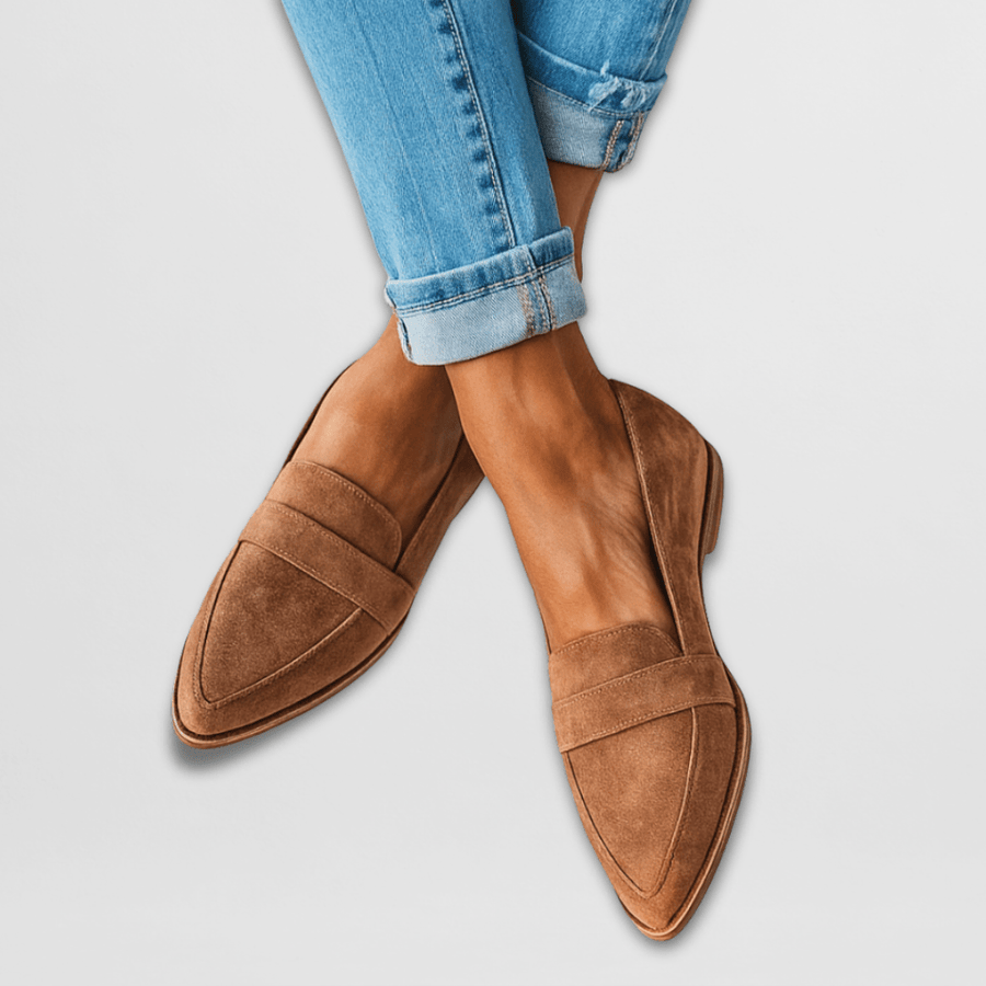 Sacha Havre | Mocassins Daim Confort Léa