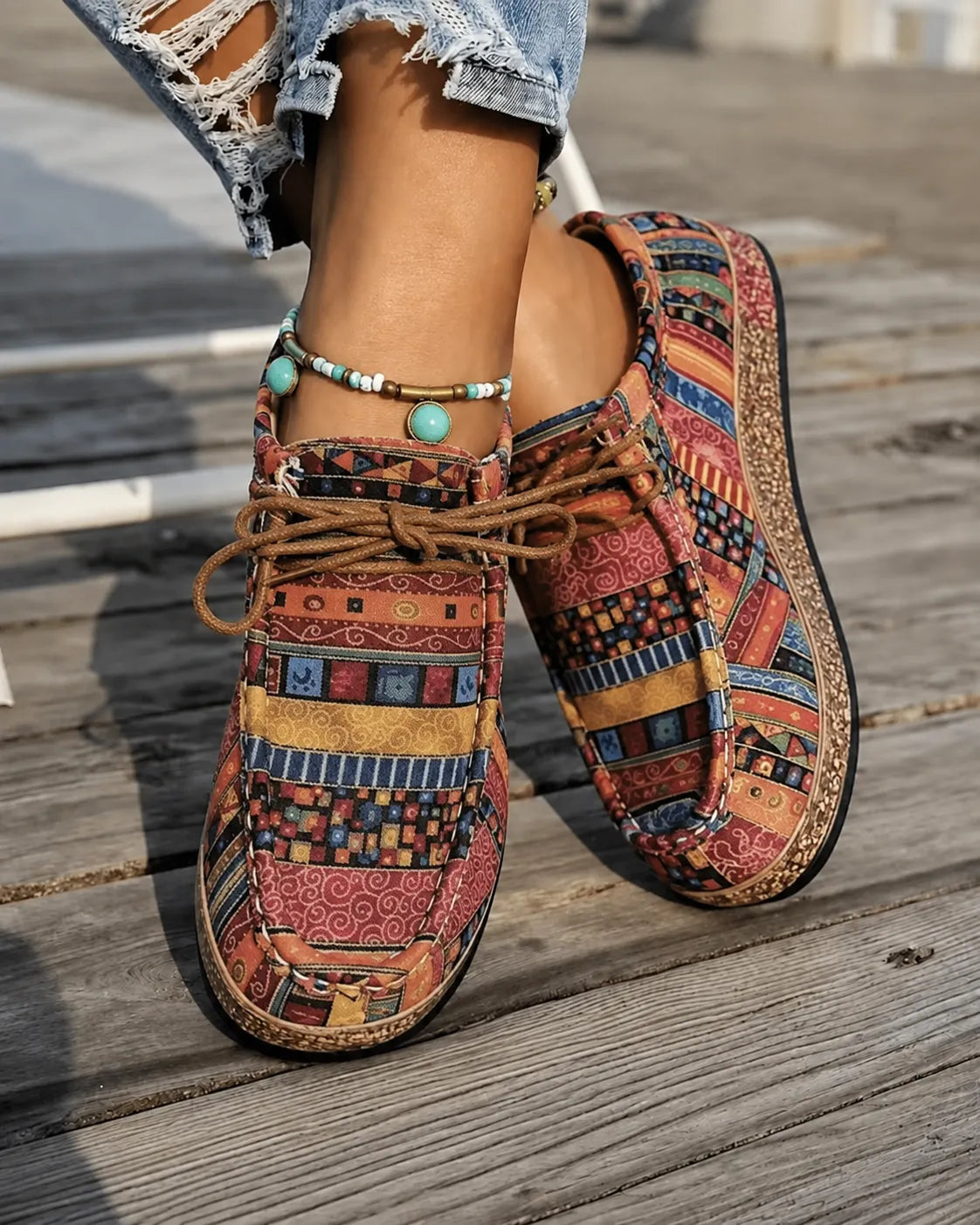 Sacha Havre | Mocassins Semelle Liège Claire