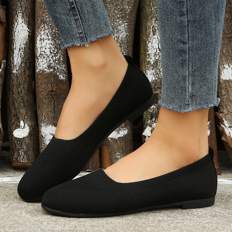 Ballerines Souples en Maille Brigitte