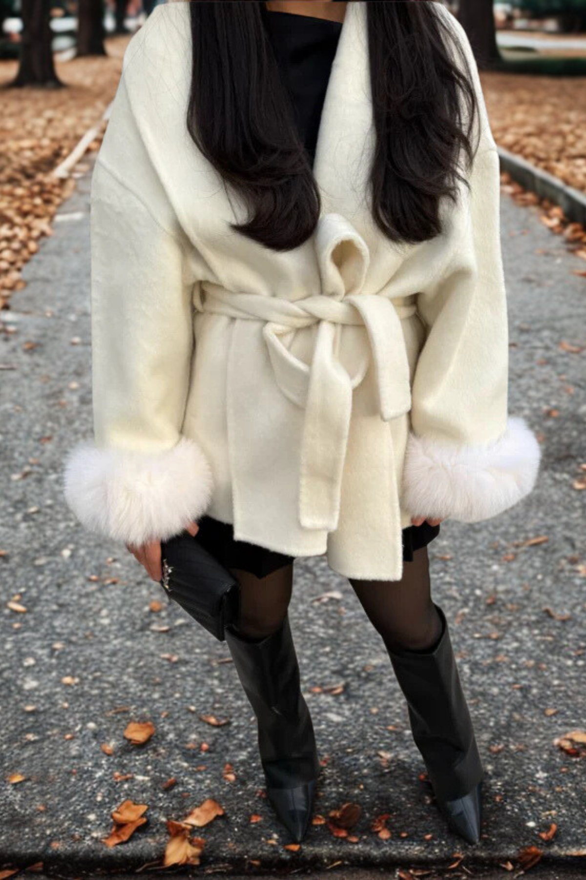 Sacha Havre | MANTEAU FOURRURE MANCHE