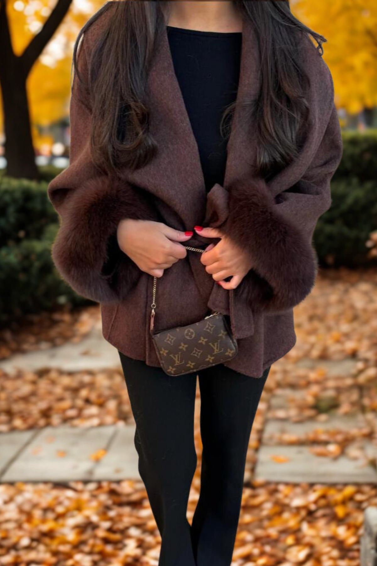 Sacha Havre | MANTEAU FOURRURE MANCHE
