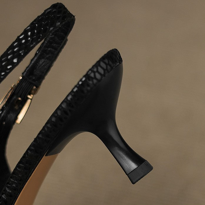 Sacha Havre | Escarpins Slingback Pointus Delphine