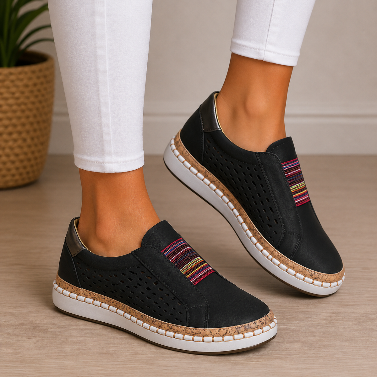 Mocassins Confort Sans Lacets Sandrine