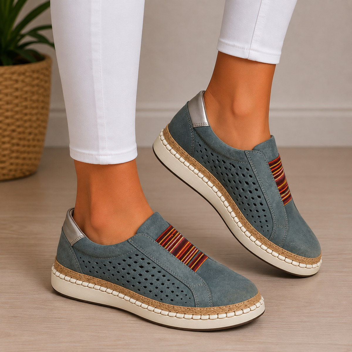 Mocassins Confort Sans Lacets Sandrine