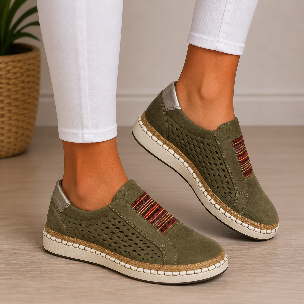 Mocassins Confort Sans Lacets Sandrine
