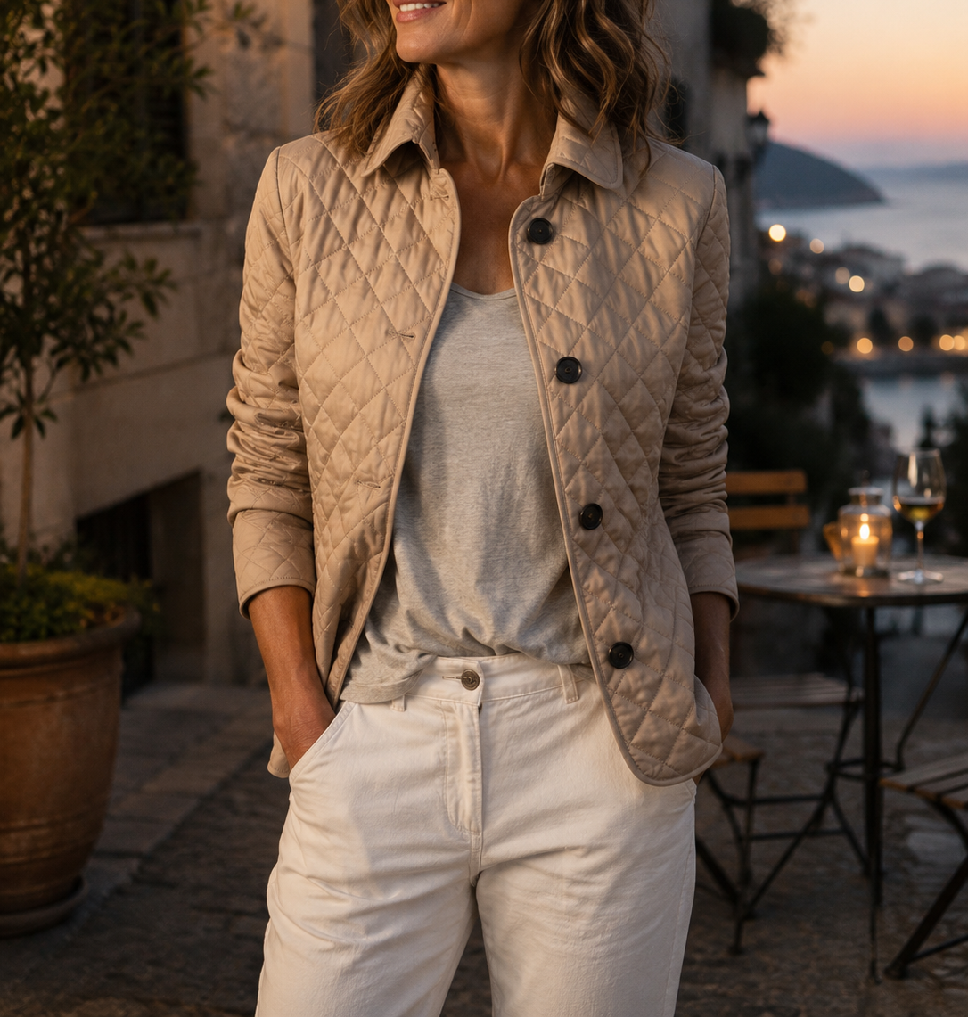 Sacha Havre | Veste Matelassée Légère Marie