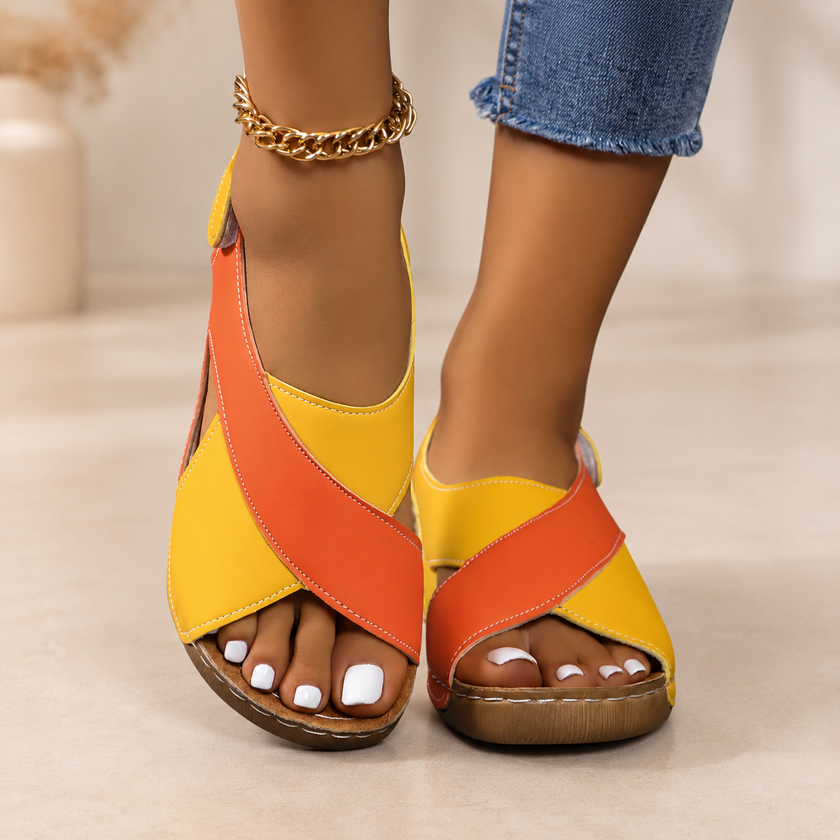 Sacha Havre | Sandales Ergonomiques Confort Nadia
