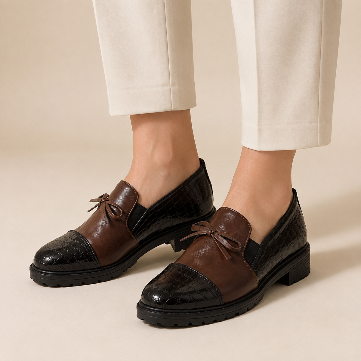Mocassins Confort Bout Verni Camille