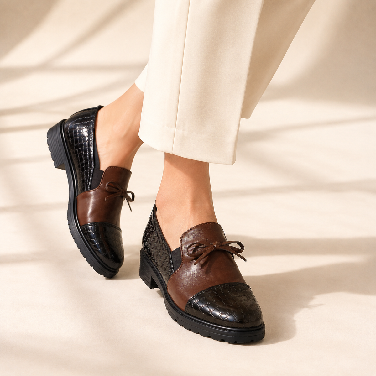 Mocassins Confort Bout Verni Camille