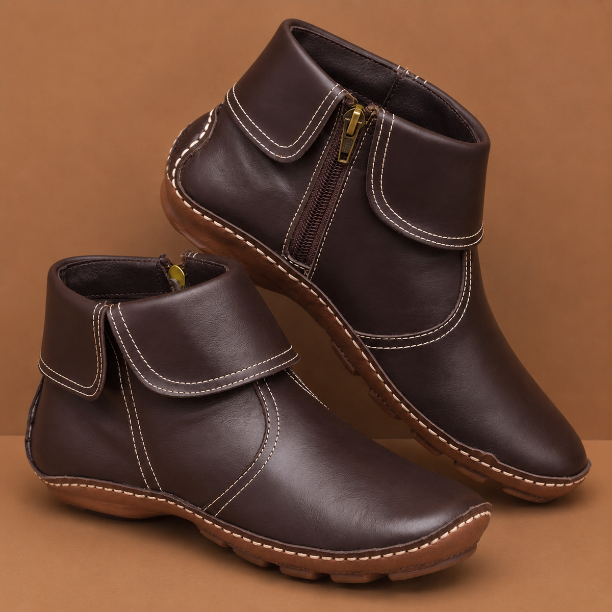 Bottines Confort Zippées Charlotte
