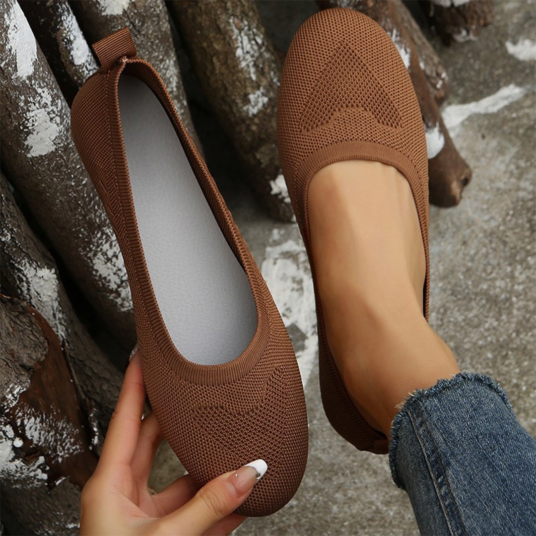 Ballerines Souples en Maille Brigitte