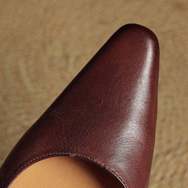 Sacha Havre | Escarpins Slingback en Cuir Élina